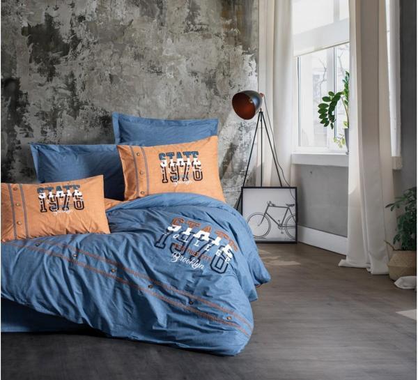 Cotton Box Ranforce Mood Nakışlı çift kiş. nevresim takımı State Tarcın - Image 1