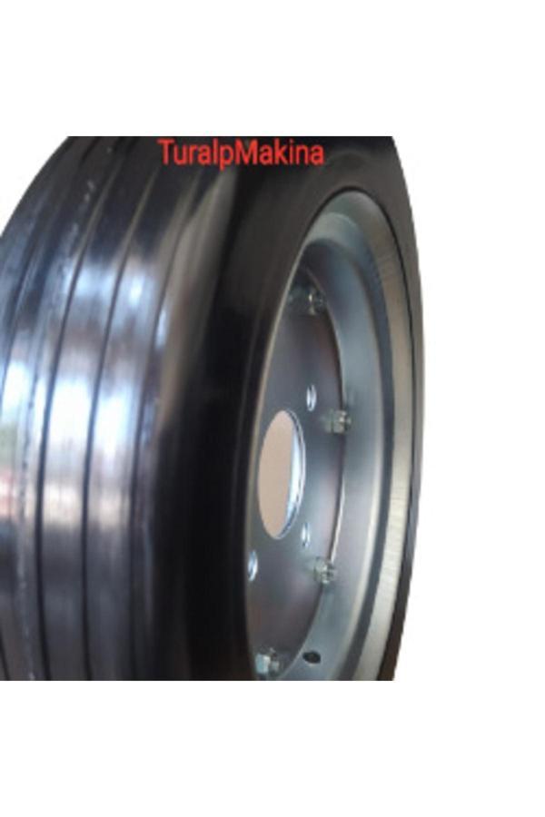 Turalp Elma Makinası//Yük Taşıma Tekeri 320X90 Dolgu Porya Jantlı - Image 1