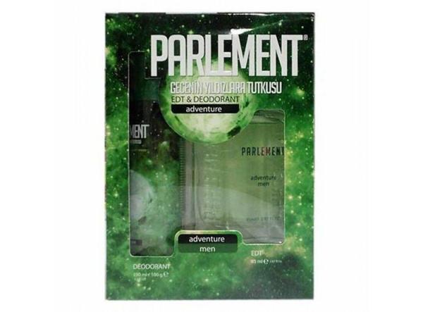 Parlement Adventure Erkek Set 50ml Edt + 150ml Deodorant Yeşil - Image 1