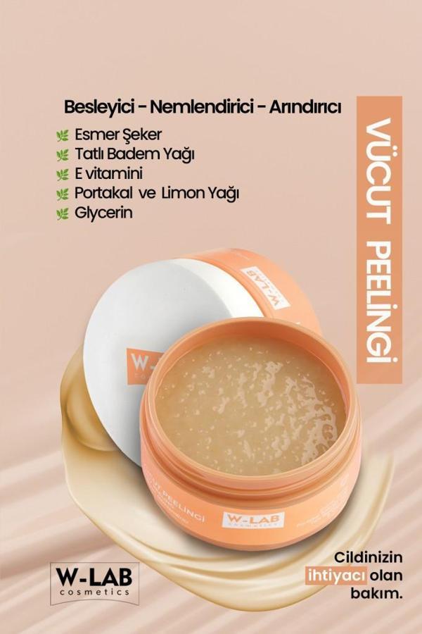 W-Lab Kozmetik Vücut Peeling 250 Ml - Image 1
