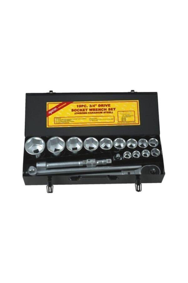 Rico Ağır Lokma Seti 6 Köşe 3/4'' Rc1021 - Image 1