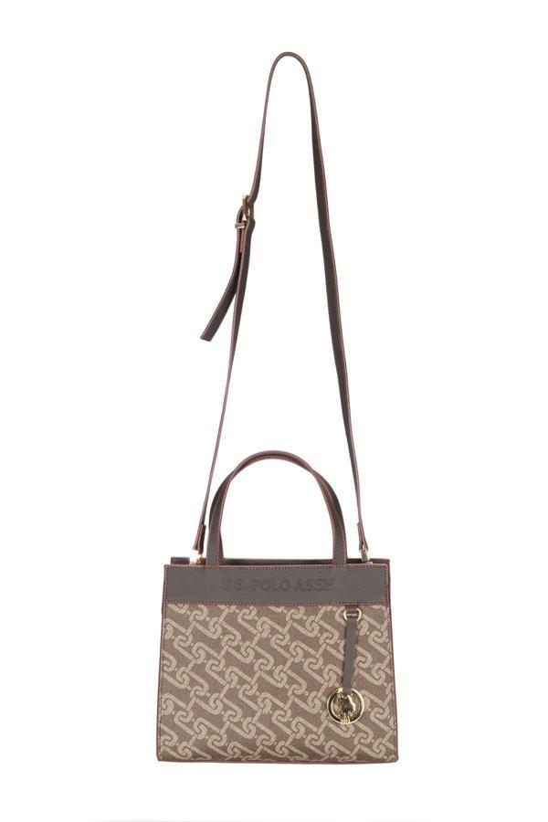 U.S.Polo Kadın Omuz Çantası US24527 U.S. POLO ASSN. USPA LADIES BAG BROWN - Image 1