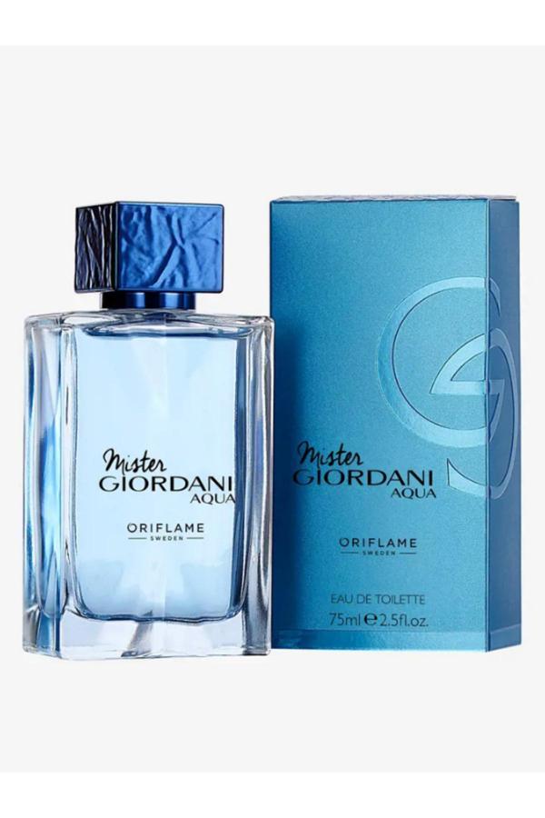 Oriflame Mister Giordani Aqua Edt 75 Ml Erkek Parfüm 42837 - Image 1