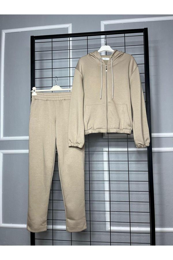 Dmn Duble Paça İpli Eşofman Takımı - Image 1