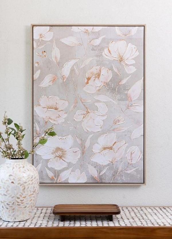 The Mia Floral Kanvas Tablo 70x100 cm TBL0073 - Image 1