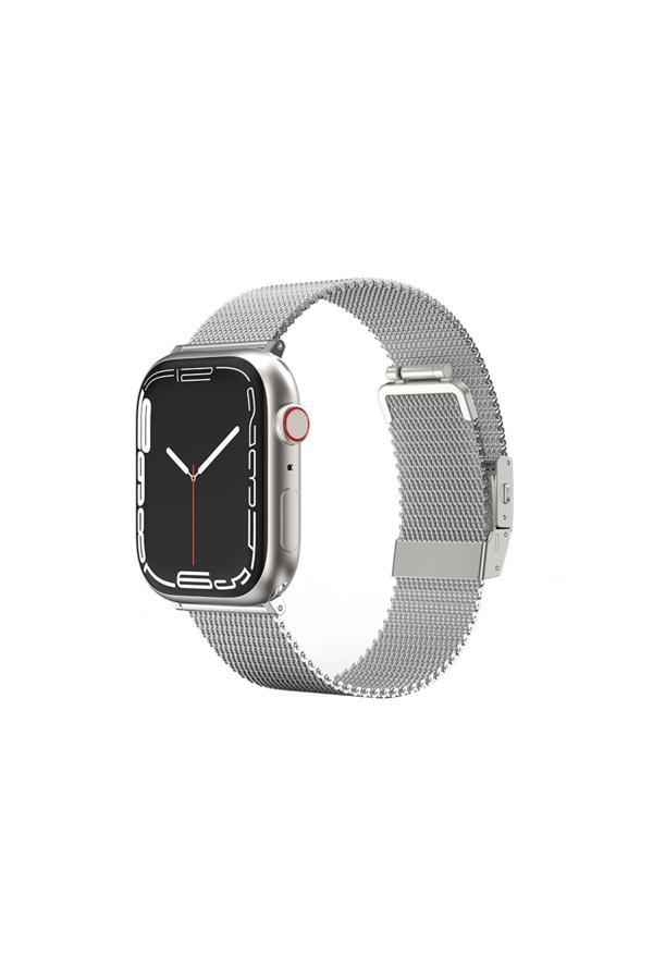 Amazingthing Watch 7 41Mm Amazingthing Titan Metal Hasır Kordon Gümüş - Image 1