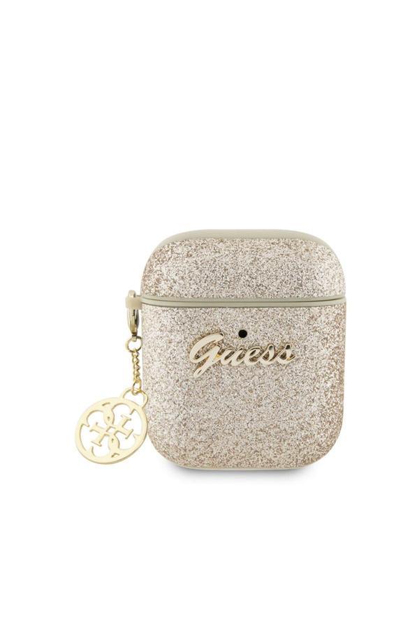 Guess Uyumlu Kılıf Glitter 4G Charm Exclusive Tasarım - Image 1