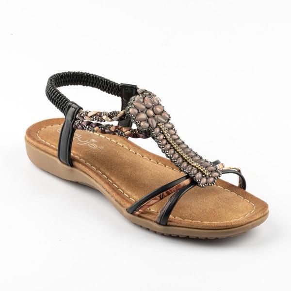 Kadın Sandalet 24Y150-38 SY Guja Siyah - Image 1