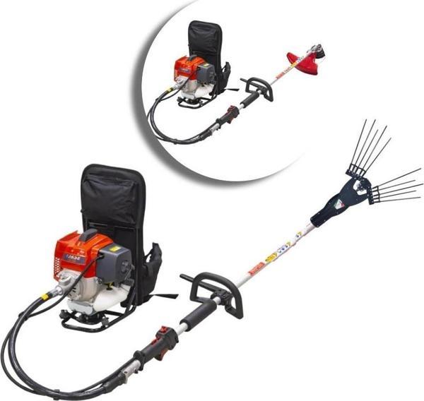 Kawasaki TJ53E Motorlu Baseh Flap Taraklı Zeytin Hasat Makinesı - Image 1