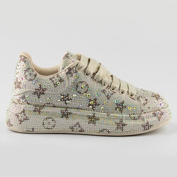 Kadın Sneaker ( Günlük) 24Y451-4 BJ Guja Bej - Image 1