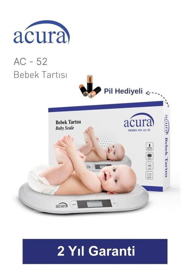 Acura AC-52 CE Onaylı 20KG Kapasiteli Dijital Bebek Tartısı - Image 1