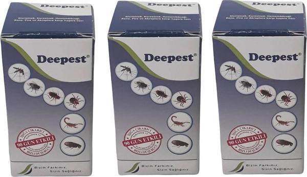 Deepest Kalıcı Etkili Haşere İlacı 25 ml 3 Adet - Image 1