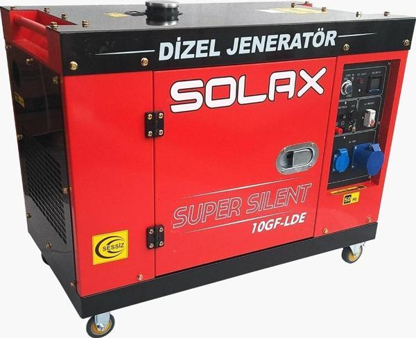 Solax 10GF-LDE Marşlı Kabinli Monofaze Dizel Jenerator - Image 1