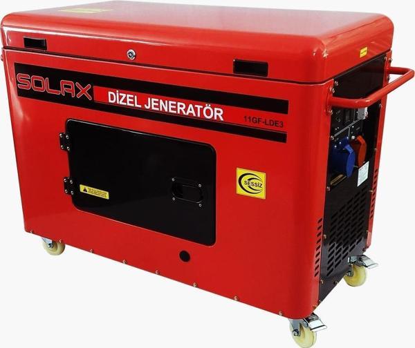 Solax 11GF-LDE Marşlı Kabinli Monofaze Dizel Jenerator - Image 1
