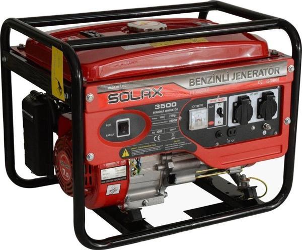 Solax LT 3500MX Monofaze Benzinli Jenerator - Image 1