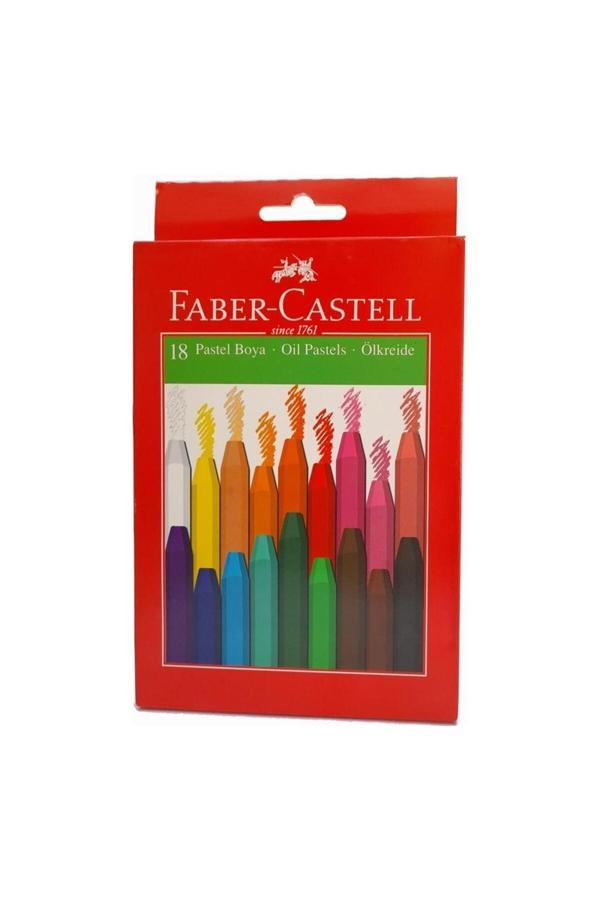 Pastel Boya 18 Renk Karton Kutu Faber Castell Pastell 18 Renk Pastel Boya - Image 1