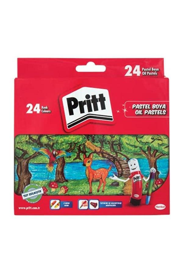 24'Lü Pastel Boya - Karton Kutu Kategori: Oyun Kartları - Image 1