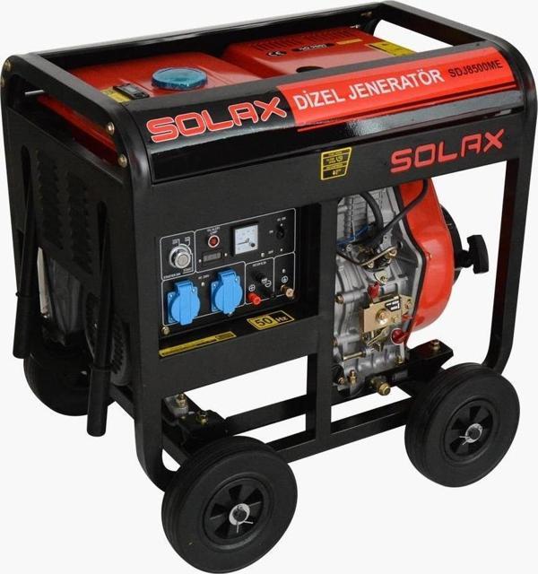 Solax SDJ 8500 ME Dizel Monofaze Marşlı Jeneratör - Image 1