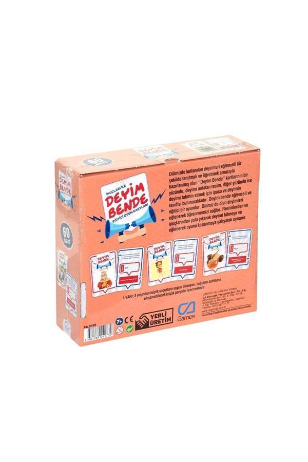 5105 CA Games, İpuçları ile Deyim Bende - Eğitici Oyun Kartları / +7 yaş - Image 1