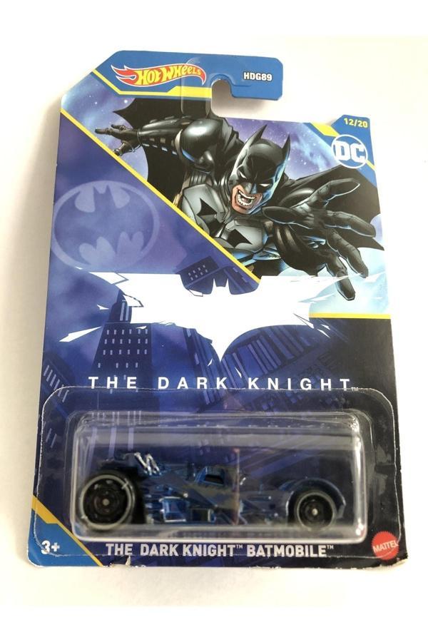 2021 Üretim BATMAN Batmobile The Dark Knight DC 1:64 Ölçek Hotwheels Marka 12/20 - Image 1