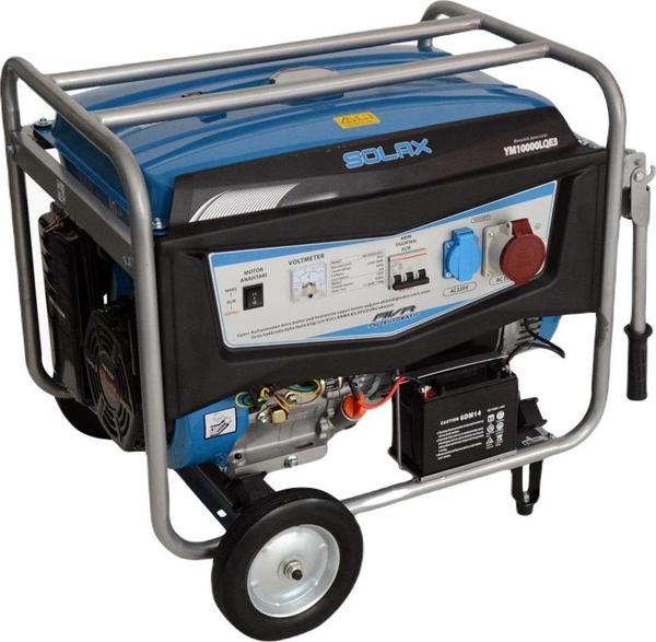 Solax YM-10000LQE-3 Trifaze Benzinli Marşlı Jenerator - Image 1