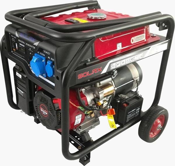 Solax YM-11000LQE Monofaze Benzinli Marşlı Jenerator - Image 1