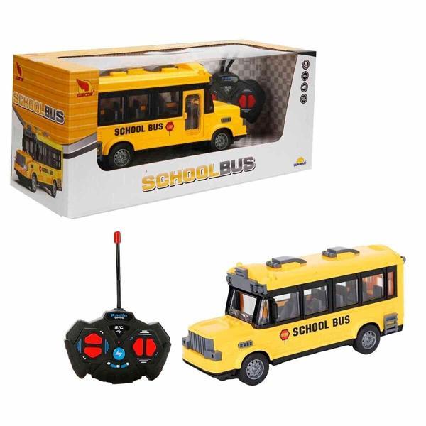 4322 SUN-YFN-SNC-R C OTOBÜS 1 32 OKUL FF IŞIKLI 27MHZ - Image 1
