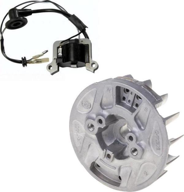 Alpina MT520D-F Motorlu Tırpan Elektronik Bobin + Volan - Image 1