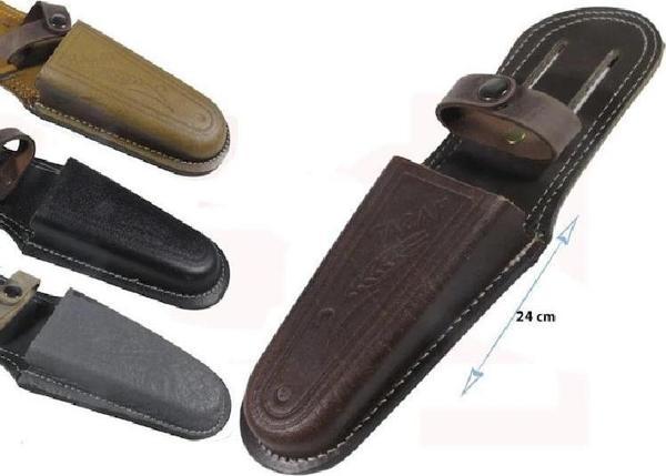 Bağ-Bahçe Makası Taşıma Kılıfı Deri 24 cm - Image 1