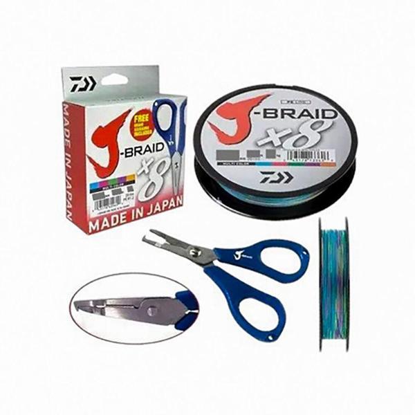 Daiwa JBraid 8B 150 M 0,16 MM Multicolor İp Misina   - Image 1