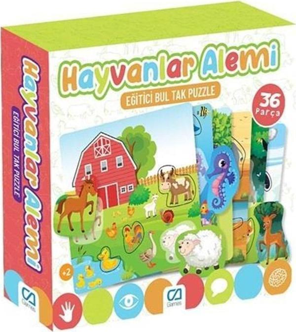 Ca Games Hayvanlar Alemi Bul Tak Puzzle 5146 - Image 1
