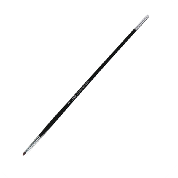 Pebeo 200Kf-2 Fırça Siyah Sentetik Kedi Dili Akrilik Ve Yağlı Boya Fırçası (12 Li Kutu) - Image 1