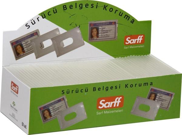 Sarff Ehliyet Kabı Pvc Lüx 55X85 Mm Yatay A-031H (100 Lü Paket) - Image 1