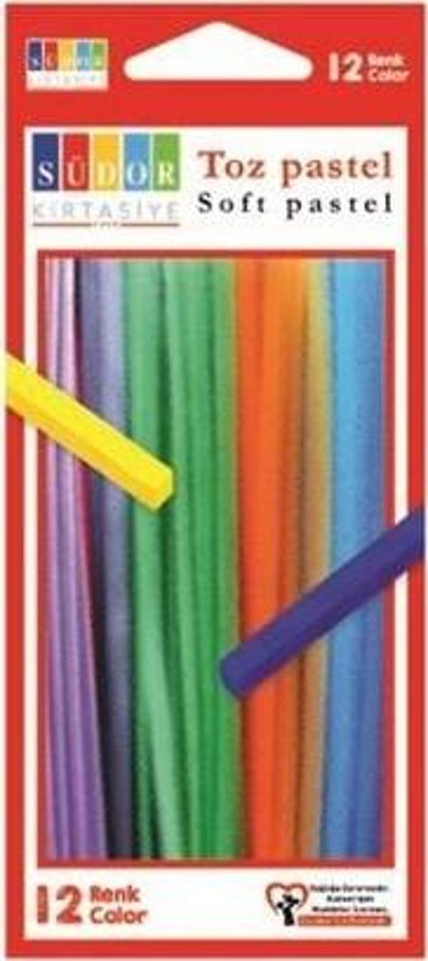 Südor Toz Pastel Boya 12 Renk Bs-97 - Image 1