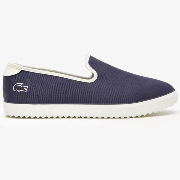 Lacoste Canvas Resort Unisex Navy Sneaker Unisex Günlük Spor Ayakkabı Lacivert - Image 1
