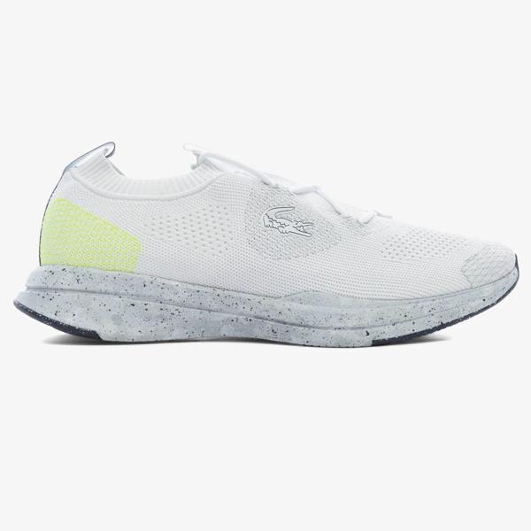Lacoste Run Spın Eco Unisex White Yellow Sneaker Unisex Günlük Spor Ayakkabı Beyaz Sarı - Image 1