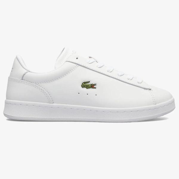 Lacoste Carnaby Hakiki Deri Erkek Beyaz Sneaker - Image 1