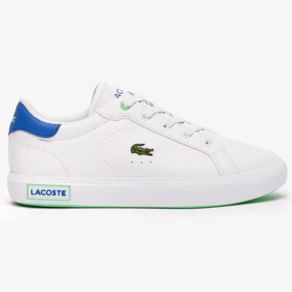 Lacoste Powercourt Unisex White Sneaker Unisex Günlük Spor Ayakkabı Beyaz  - Image 1