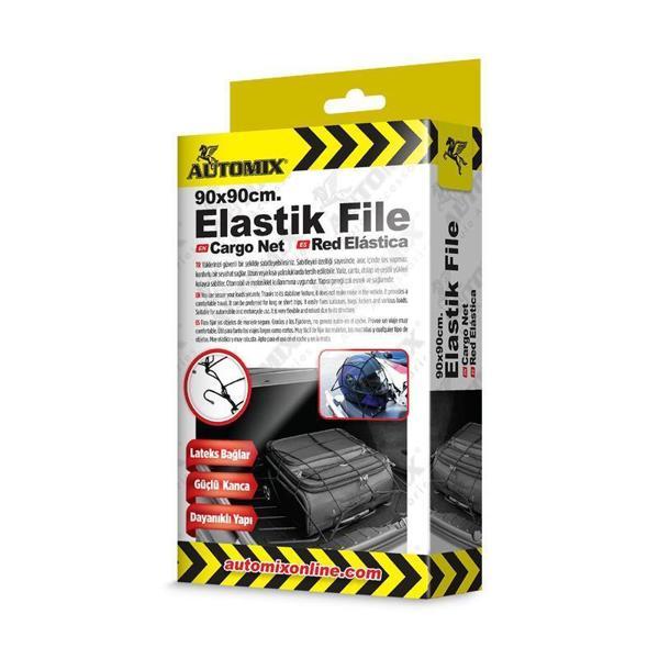 Automix Elastik Bagaj Filesi 90x90cm - Image 1