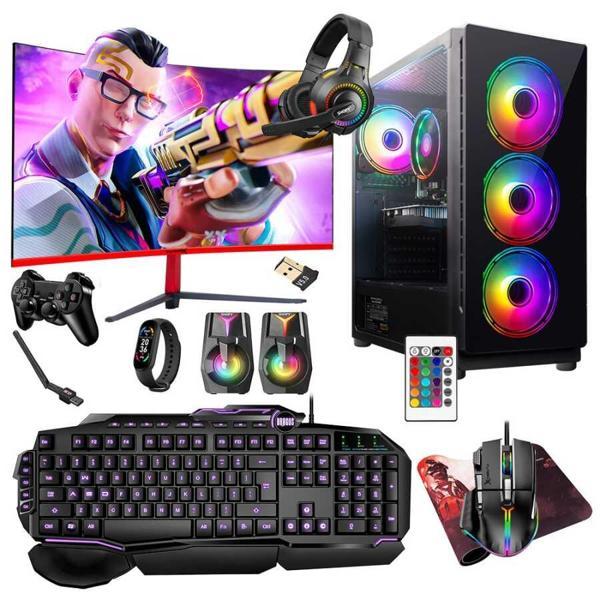 Turbox Tx5292 i5 9400F 16GB Ram 512GB SSD 4GB GTX750Ti 27 inç 100Hz Curved Oyun Hazır Sistem - Image 1