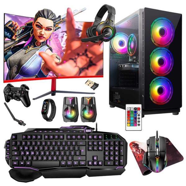 Turbox Tx5287 i5 9400F 16GB Ram 512GB SSD 4GB RX560 27 inç 100Hz Curved Oyun Hazır Sistem - Image 1