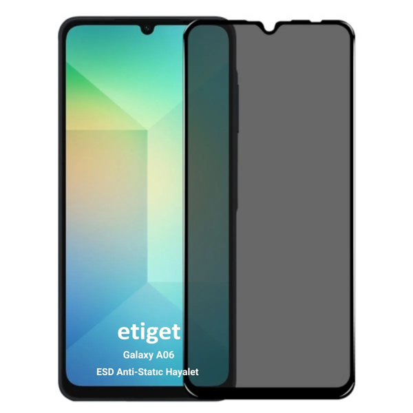 Samsung Galaxy A06 ”ESD ANTI-STATIC” Hayalet Cam Ekran Koruyucu - Image 1