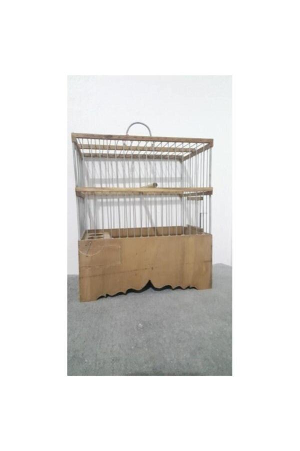 Çotanaklar Kafes Ahşap Tel Geçme Kafes 32X28X17 - Image 1