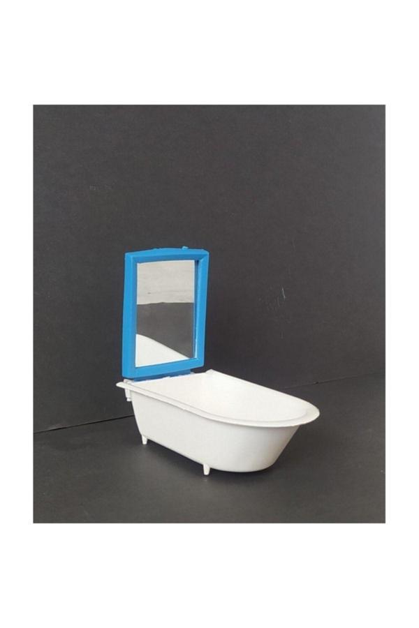 Çotanaklar Kafes Aynalı Banyoluk Muhabbet Kuşu Banyoluğu 1 Adet - Image 1