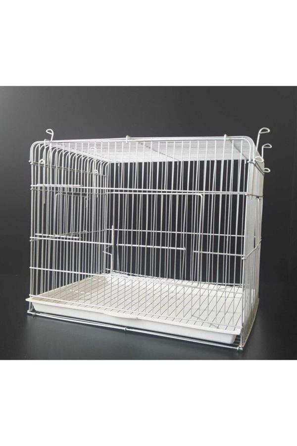 Çotanaklar Kafes Büyük Kapılı Izgaralı Kat Eklene Bilir  Üretim Kafesi 45X35X40 - Image 1