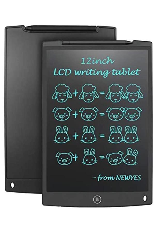 12 Inc Writing Lcd Grafik Dijital Kalemli Çizim Tableti Yazı Tahta Not Yazma Eğitim Tableti - Image 1