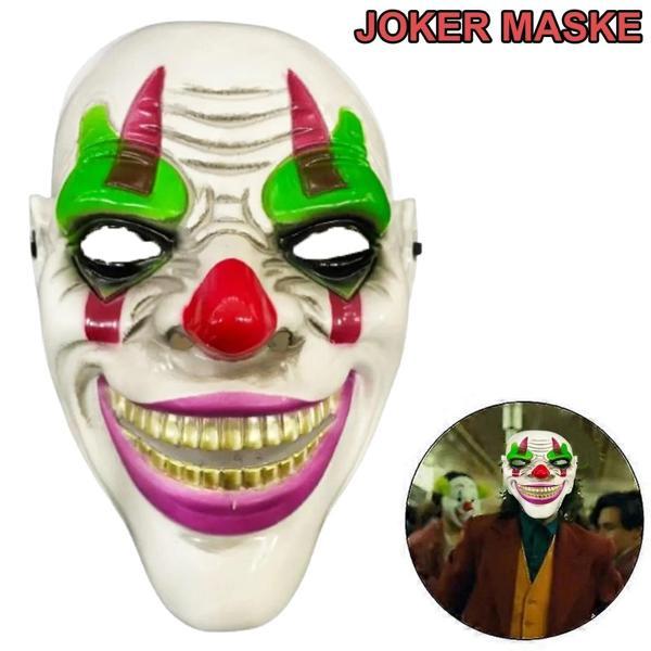 Delirten Gülüş Psikopat Palyaço Temalı Joker Maskesi - Image 1