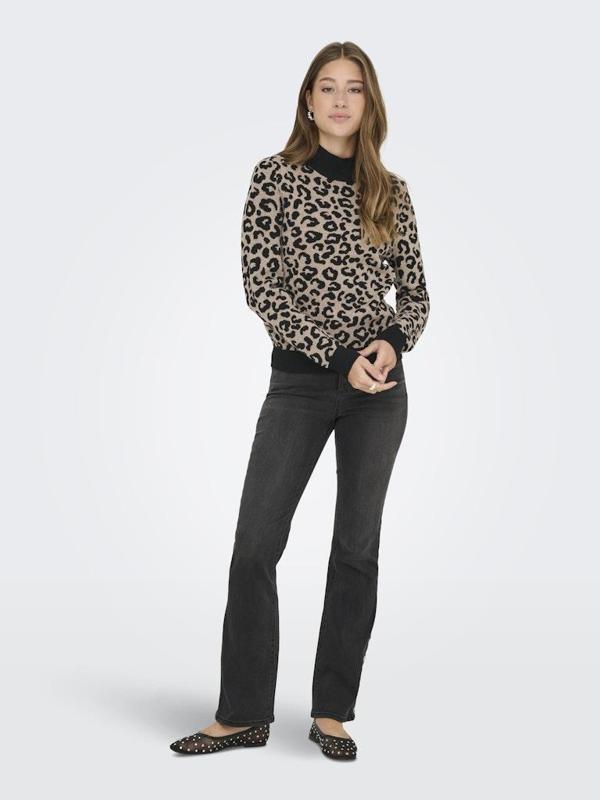 ONLIBI JQ LS HIGH NECK CC KNT  - Image 1