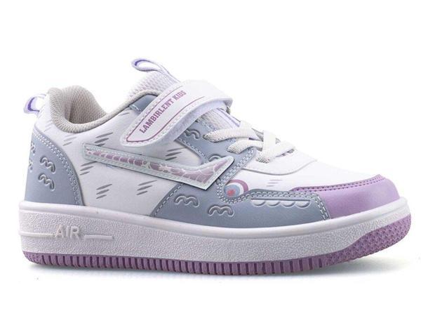 Lambırlent Cırtlı Bağcıklı Unisex Erkek Kız Çocuk Spor Ayakkabı Sneakers 033 - Image 1