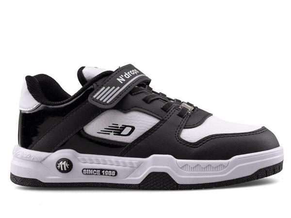 N Drops Cırtlı Lastikli Unisex Erkek Kız Çocuk Spor Ayakkabı Sneakers 012 - Image 1